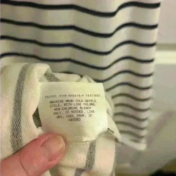 Fortune & Ivy Tie Back Striped Dress from Stitch Fix Size Large - Picture 5 of 6